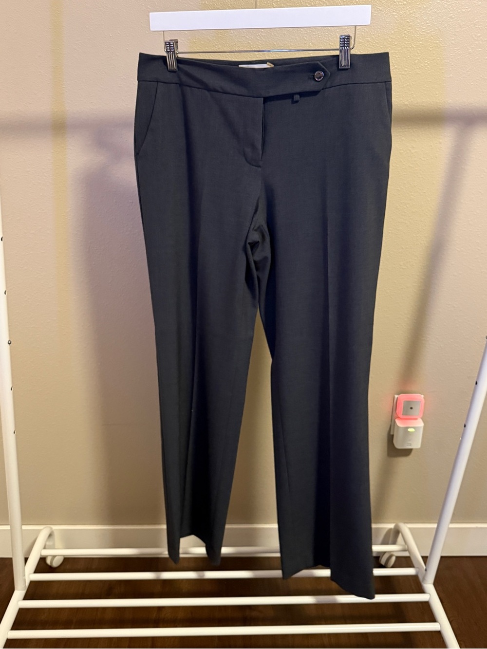 Calvin Klein Women’s Black Straight-Leg Dress Pants